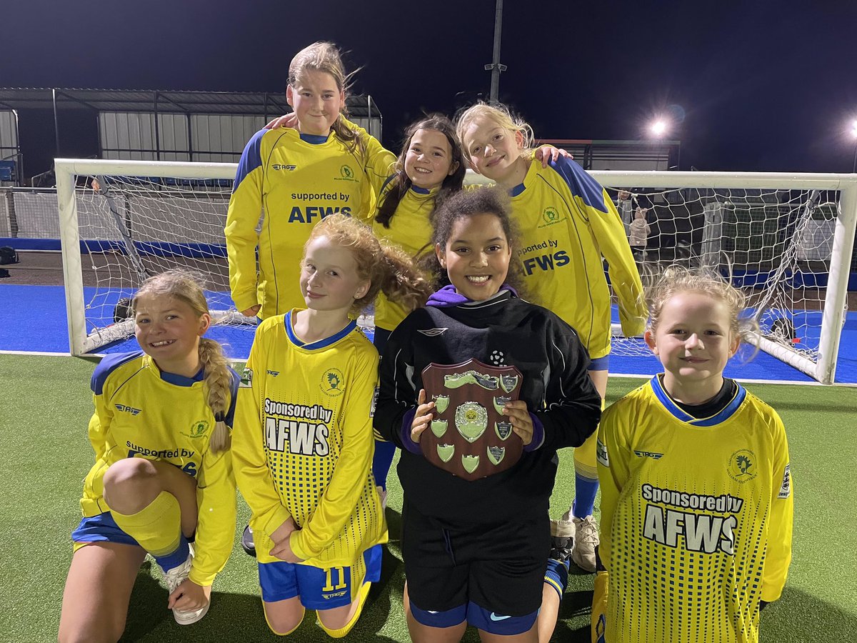 Well done to our Girls Football team, winning the Dove Valley Girls Football Competitionn. Very proud of you girls ⚽️⚽️