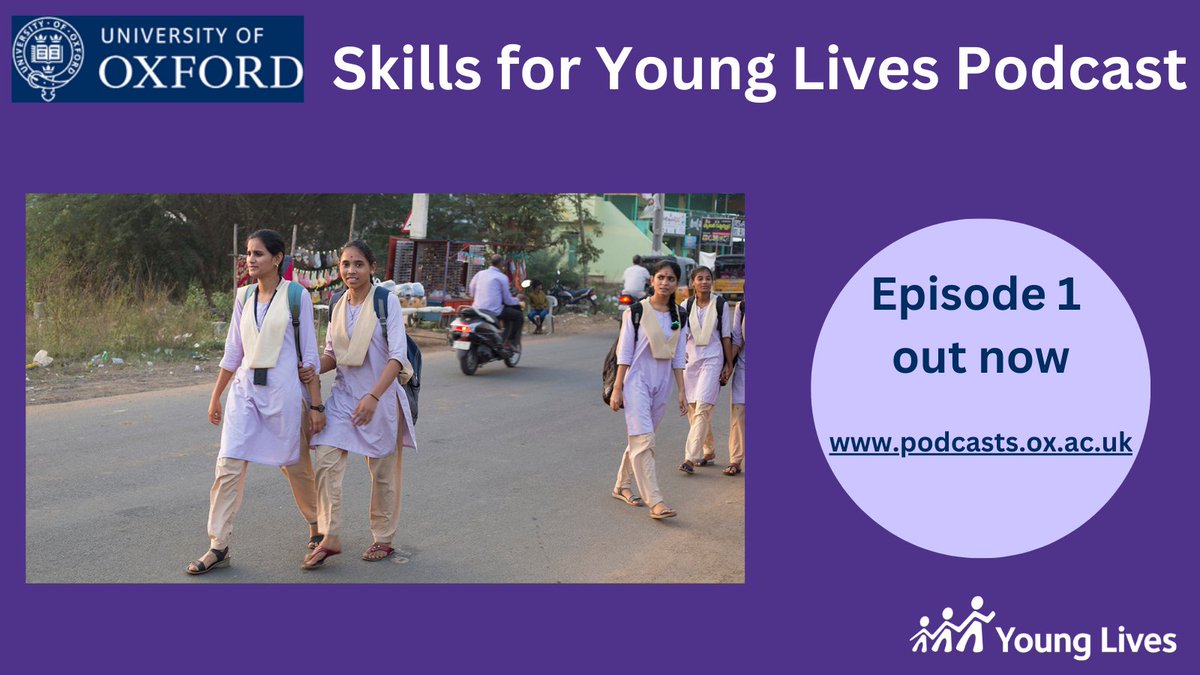 📢Delighted to announce that our new Skills for Young Lives Podcast is out! Episode 1 is a deep dive into social & emotional skills & gender in the Global South with @matthewchjukes & @EconCath Listen here: shorturl.at/hoF79 Look out for Ep 2 next week @EchidnaGiving