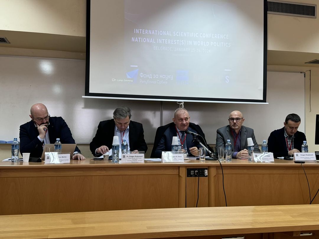 Panel “Historical Studies of the National Interest in IR”. Join us today at #FPN_Beograd, the international academic conference “National Interest(s) in World Politics”; project #Nationals, #fondzanauku, #programideje