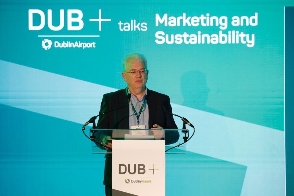Vincent Harrison, Chief Commercial and Development Officer, daa sets the tone for a lively, engaging and insightful event.

#DUBPlus24