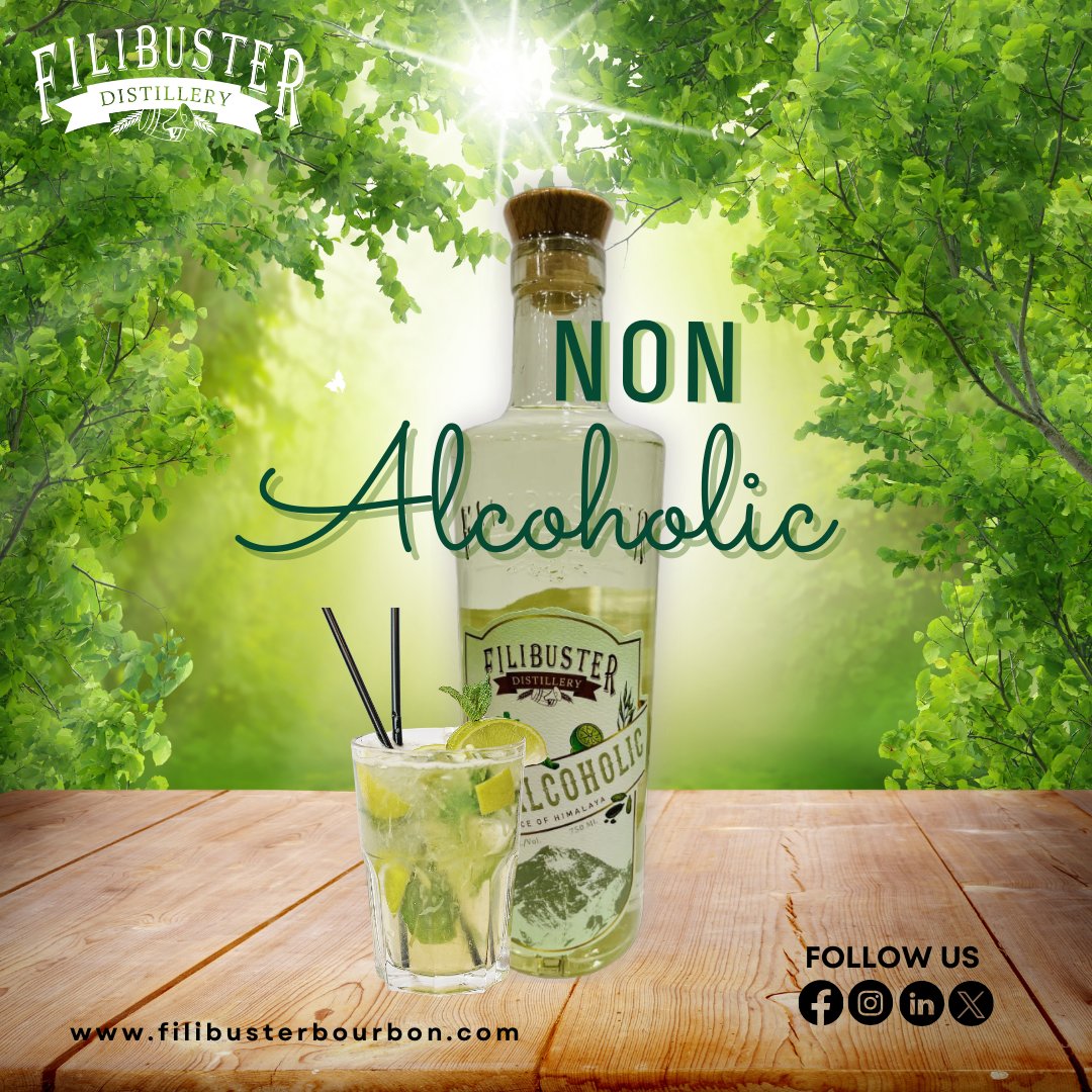 FilibusterDC's tweet image. Raise a glass of this uniquely innovative spirit and taste the essence of the Himalayas🍹🎉

Order Now:- shop.filibusterbourbon.com/products/non-a…

#dryjanuary #NonAlcoholicDelights #HealthfulHeritage #SipOfTradition #WellnessInEverySip #nonalcoholic #nonalcholicdrink #nonalcholicspirit