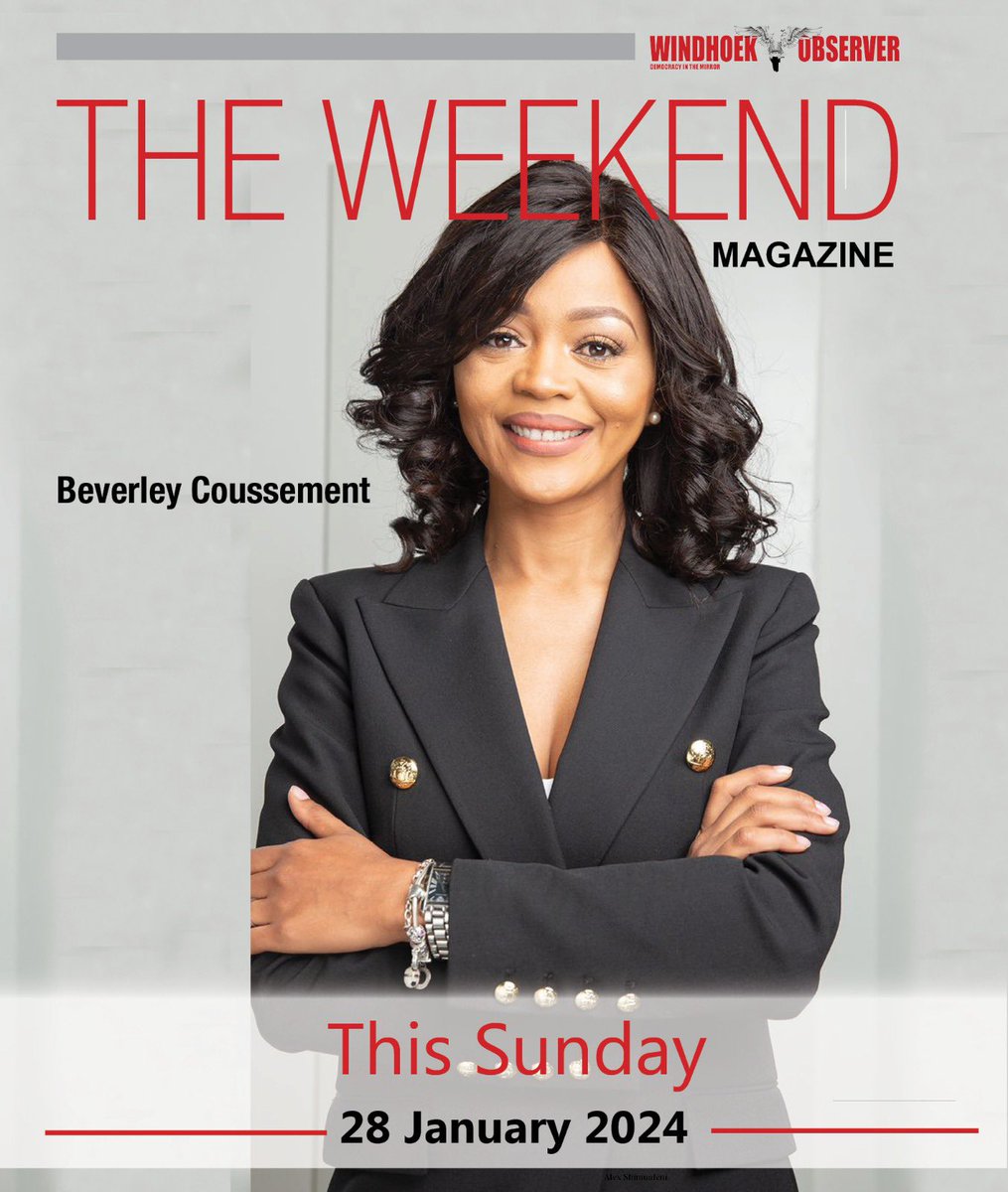 ParagonNamibia's tweet photo. This Sunday 
#WindhoekObserver
#ParagonMedia
#ObserverNamibia https://t.co/5nLSOR1BTH