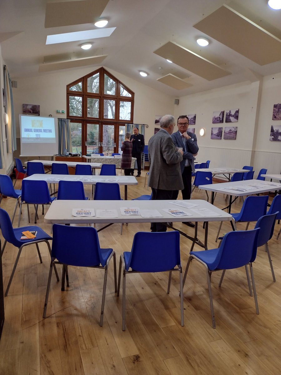All set and ready for our 2024 AGM and 21st Century Community Halls conference! #lowcarbon #21stcenturyhalls
