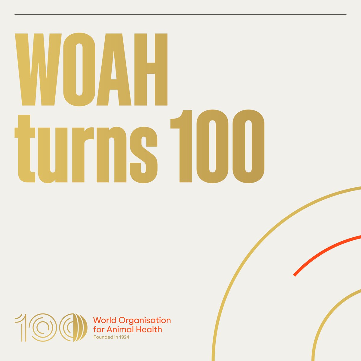 It's not every day one turns 100. #WOAH100