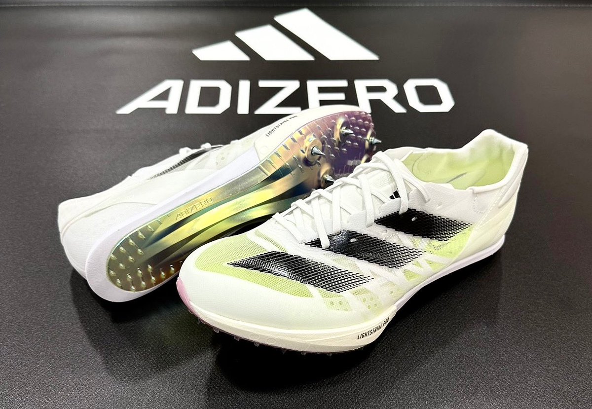 step_machida's tweet photo. 📢先着販売のお知らせ📢

adidas 
▪︎ADIZERO PRIME SP 2 
《size : 24.5-28.5cm》
 
◉発売日 : 1/27(土) AM 11:00
◉販売方法 : 先着販売

ついに新色が店頭入荷いたします✅

2枚目の注意事項をご確認の上
ご来店くださいませ🙇‍♀️

数量限定のため、お早めに💨
お待ちしております✨ https://t.co/HCMi1h5GMM