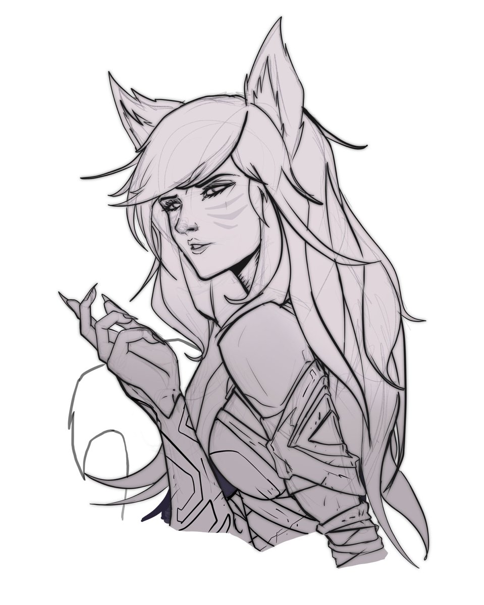 Josh_Adart's tweet image. Well #TrusTheProcess #ahri #LeagueOfLegendsArt #conceptartist