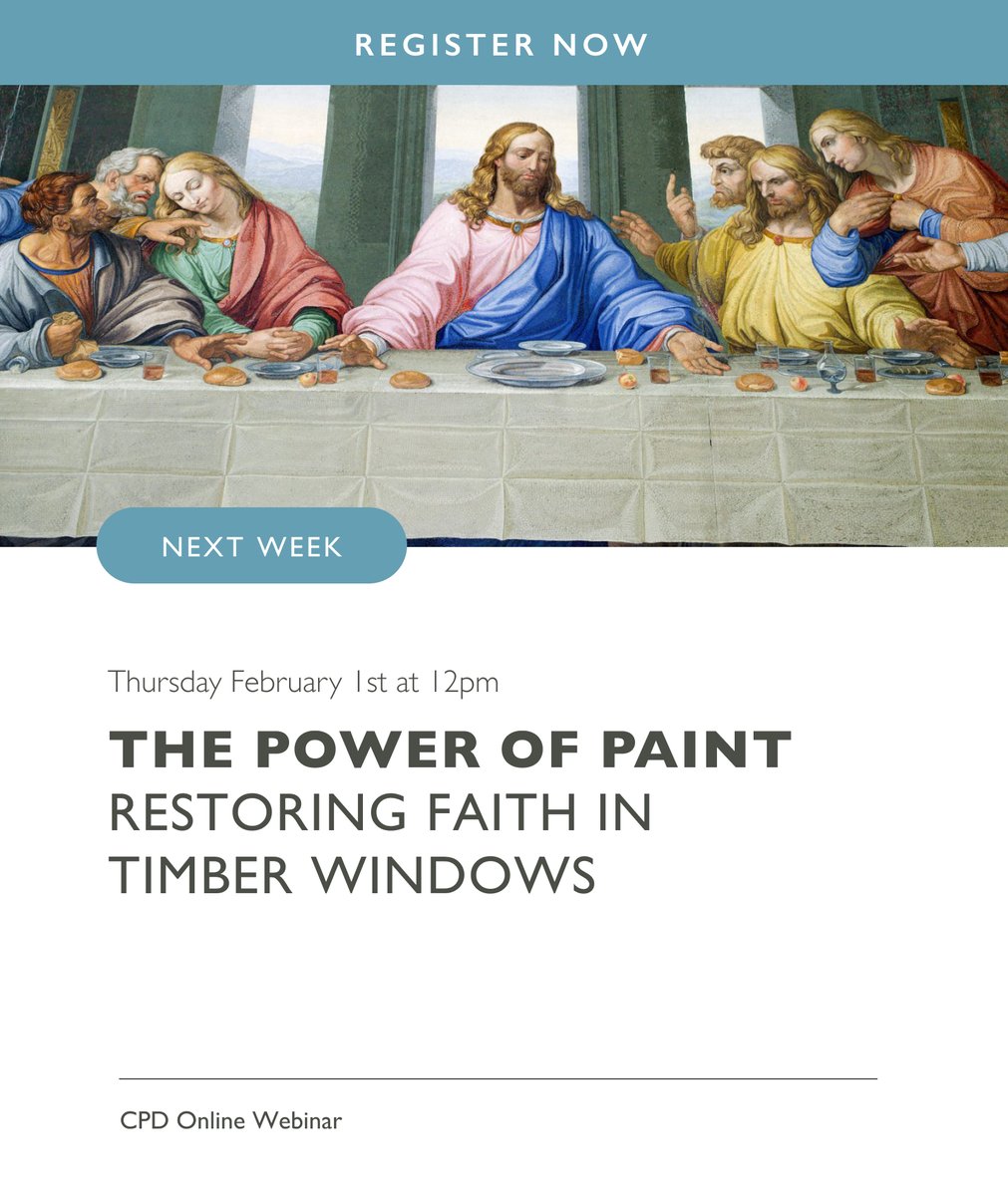 Just one week left until our Power of Paint webinar! There's still time to secure your spot. 💚 Join us to unlock the secrets of durable timber windows. 
by signing up on our website: georgebarnsdale.co.uk/events/ #GeorgeBarnsdale 
#architects