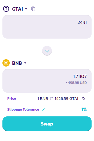 AzraBoto's tweet photo. $GTAI airdrop is live https://t.co/oaGAlU1IbZ https://t.co/FIc7gqFSL2