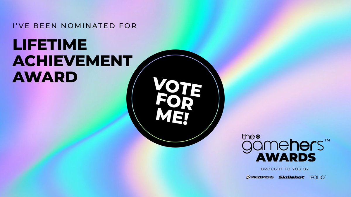 We're delighted and honoured that our CEO @mcisaaman has been nominated for Lifetime Achievement Award in the *gamehers Awards. If you'd like to vote for Marie-Claire, we'd be grateful. Click here to vote - tinyurl.com/4jk6j3yb #tghawards24