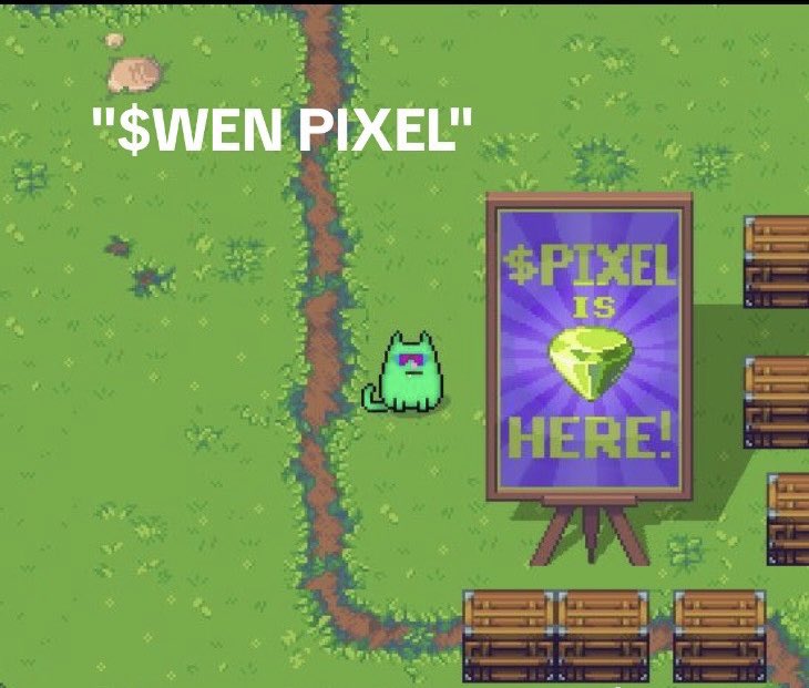 crypto_pat97's tweet photo. @pixels_online Wooooo hoooo Meow https://t.co/eh2hB5TZYX