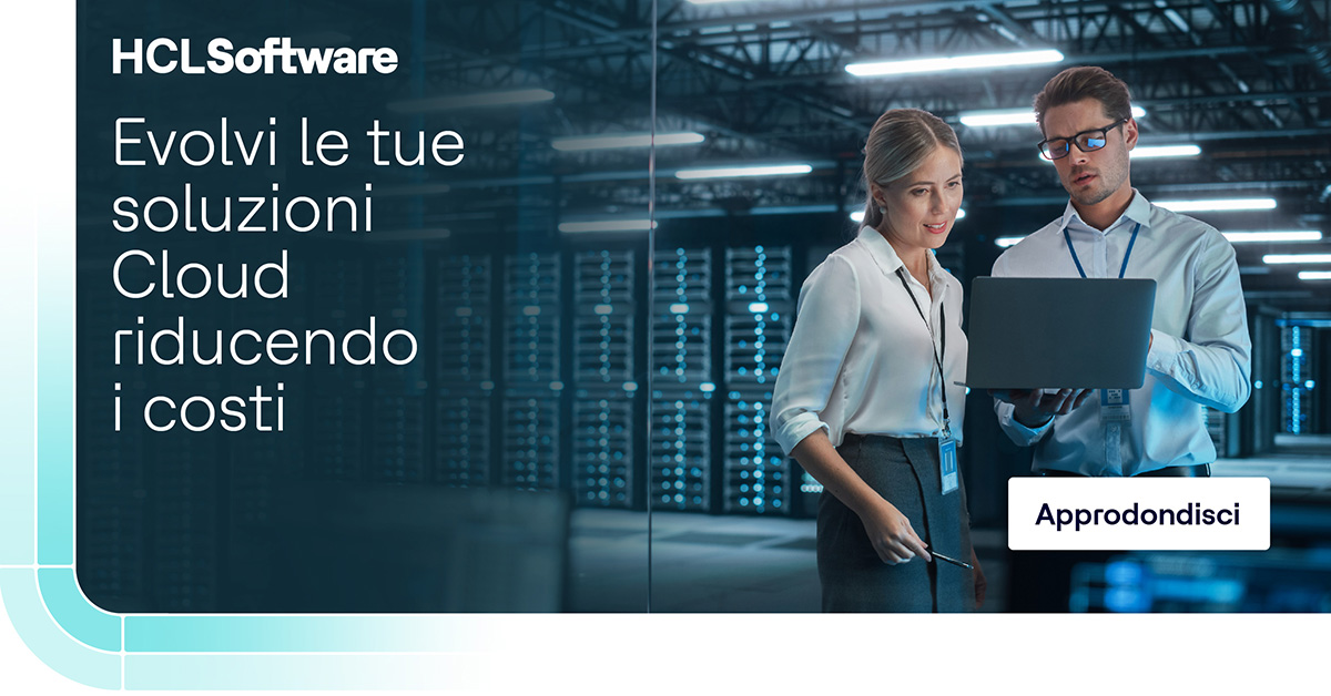 HCLSoftware's tweet image. Adotta la soluzione Market Leader #HCLWorkloadAutomation anywhere Cloud Native-as-a-Service.

Approfondisci hclsw.co/d48ok8
#CloudNative