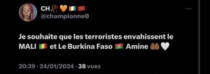 Voici un compte Twitter que je vous présente. Pour la suite, Merci d'avance. 
@championne0