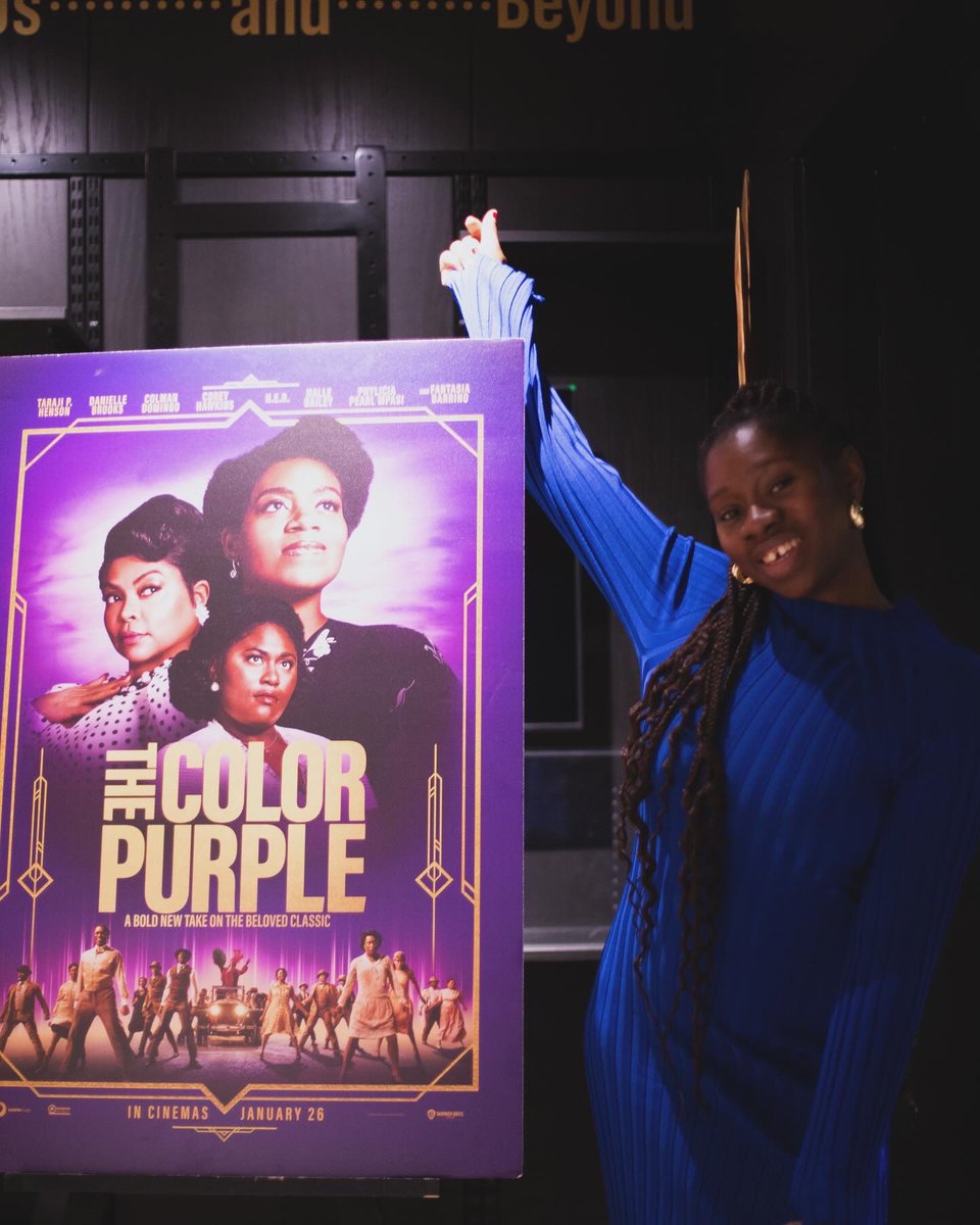 Whew, @BlackBalladUK’s The Color Purple campaign was a career high. A video on the joy of black sisterhoods Founder’s Letter about The Color Purple’s influence on me @JENDELLA interviewing the cast A private screening for black women… Success is sweet. Thank you God. 🙏🏾🙏🏾🙏🏾