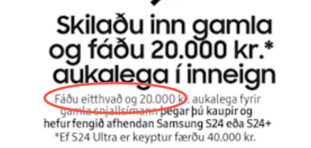 Finnst eins og að þessi auglýsing hjá Elko hafi ekki verið fullkláruð áður en hún fór í loftið - "já takk, ég ætla að fá bara eitthvað"