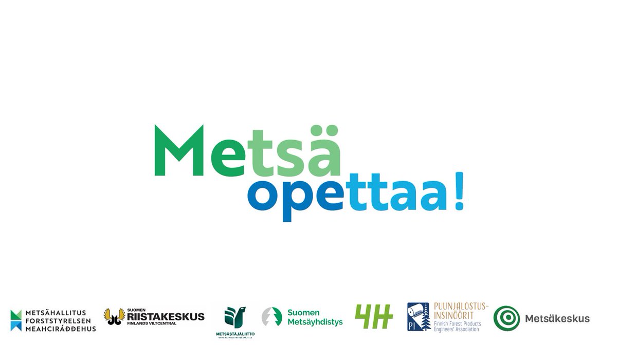 Huomenna se alkaa, nimittäin #EDUCA2024 johtava opetus- ja kasvatusalan tapahtuma! Meidät tapaa Metsä Opettaa -osastolla, numero 6P50! 🌲

Osastolla mukana:
<a href="/MetsaPuhuu/">Metsä puhuu</a> <a href="/MetsayhdistysRy/">Suomen Metsäyhdistys</a> <a href="/riistakeskus/">Suomen riistakeskus</a> <a href="/puunjalostajat/">Puunjalostusins. ry</a> @SML1921 @4HSuomi <a href="/metsakeskus/">Suomen metsäkeskus</a>