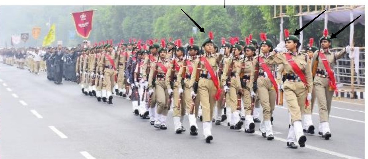 NCC_RDWU's tweet photo. Coverage @sambad_odisha @samajalive of full dress rehearsal for State Republic Day Parade with @Diptimayee143 commanding &amp; @s_swayamsiddha @_Susmita_Das_ 
at Right, Left Marker positions of #NCC SW marching contingent.
@RDWUniversity @1orissagirls 
#RepublicDay2024 #StateParade https://t.co/z0mnaTX0P8