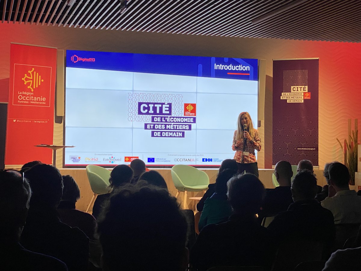 Cité Économie & des Métiers de Demain - Occitanie (@cite_eco_occ) on Twitter photo #Données de santé, #innovations numériques et accès au marché : aujourd'hui à la #CEMD, 100 personnes sont en train de voyager vers l'e-santé de demain grâce à la "Factory e-santé", une conférence <a href="/Digital113_/">Digital 113</a>
🔗citedeleco.laregion.fr/evenements/fac…
#IOT #IA #ehealth #telemedecine #Données de santé, #innovations numériques et accès au marché : aujourd'hui à la #CEMD, 100 personnes sont en train de voyager vers l'e-santé de demain grâce à la "Factory e-santé", une conférence <a href="/Digital113_/">Digital 113</a>
🔗citedeleco.laregion.fr/evenements/fac…
#IOT #IA #ehealth #telemedecine