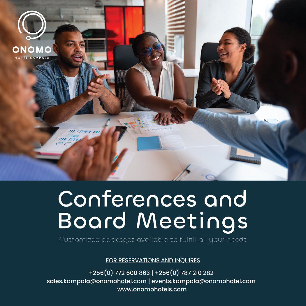 saba_hotel's tweet photo. Transform your business events into seamless experiences at Onomo hotel Kampala! 🏨
Elevate your conferences and board meetings with our customized packages tailored to meet all your needs. 🧳#businessevent #conferencevenue #tailoredpackages https://t.co/GTDUrVmwC9