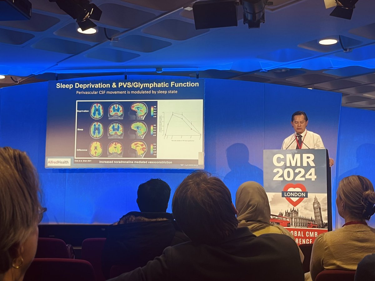 Kate Hanneman (@katehanneman) on Twitter photo Fascinating discussion on the heart brain axis and #CMR beyond CVD #SCMR24 <a href="/SCMRorg/">Society for Cardiovascular Magnetic Resonance</a> 🧲🧠 Beautiful review of the blood-brain barrier and peri vascular space including effects of sleep deprivation 😴 <a href="/MengLaw1/">Meng Law</a> <a href="/JStojanovskaMD/">Jadranka Stojanovska MD MS FSCMR</a> <a href="/HsiaoMDPhD/">Albert Hsiao 蕭, MD, PhD, FNASCI, FSCMR, FAHA 🐳</a> <a href="/JordiBroncano/">Jordi Broncano</a> <a href="/ElsieRadiology/">Elsie Nguyen</a> Fascinating discussion on the heart brain axis and #CMR beyond CVD #SCMR24 <a href="/SCMRorg/">Society for Cardiovascular Magnetic Resonance</a> 🧲🧠 Beautiful review of the blood-brain barrier and peri vascular space including effects of sleep deprivation 😴 <a href="/MengLaw1/">Meng Law</a> <a href="/JStojanovskaMD/">Jadranka Stojanovska MD MS FSCMR</a> <a href="/HsiaoMDPhD/">Albert Hsiao 蕭, MD, PhD, FNASCI, FSCMR, FAHA 🐳</a> <a href="/JordiBroncano/">Jordi Broncano</a> <a href="/ElsieRadiology/">Elsie Nguyen</a>