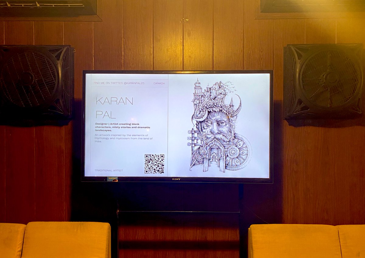 Mahnoor_H_Niazi's tweet photo. NFT NEXUS: Tri-City Unveil

City #02: Karachi, Pakistan

Tagging the beautiful work by @SlavikPh, @AsayeshRoya, @Karanpal25 and @jams2blues. Art is what makes people believe in any of these events and that makes me super grateful to each one of the artists who let us grace two of our exhibitions with their works so far. The promise is to keep taking ART and NFTS to everyone! 

On to our third city now, LAHORE (The cultural hub of Pakistan)

@Chaap_Global @abrarulhasan @60SIFF 

#NftNexus