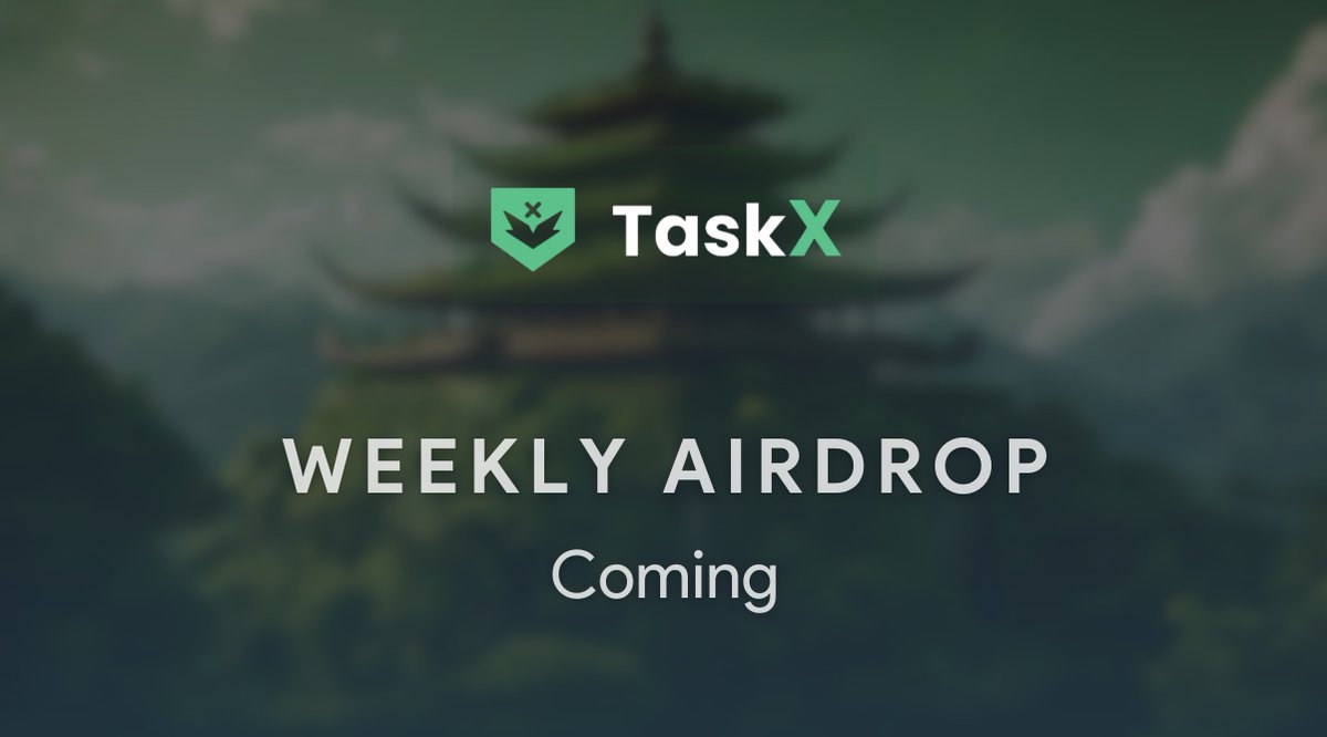 WesterosCity's tweet photo. π£ TaskX Weekly Airdrop is Coming !!!!
TaskX will open a new feature for our users very soon!
Join NOW: https://t.co/wXx9cEhITo
π€ Keep follow our Twitter and Telegram and don't miss the chance to massive drop from TaskX
#TaskX #Airdrop #Web3 https://t.co/RSF2v5pB8A