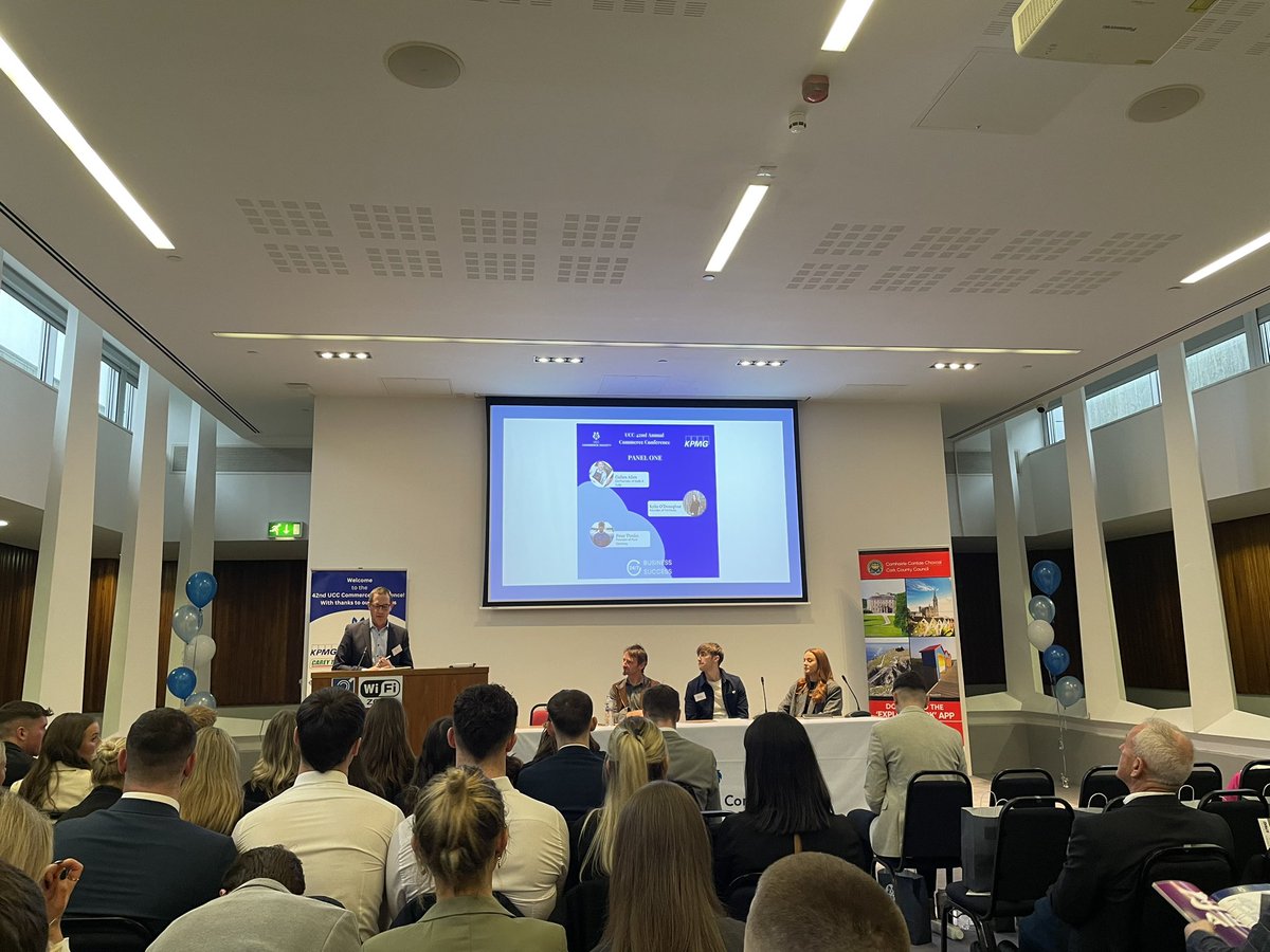 Delighted to be involved in the 42nd <a href="/ucccommsoc/">UCC Commerce Society</a>. Looking forward to hearing from the panelists of speakers and gaining valuable insights from todays’s business leaders. <a href="/cullyandsully/">Cully & Sully</a> <a href="/PureClothing__/">Pure Clothing</a> @Femfuelz