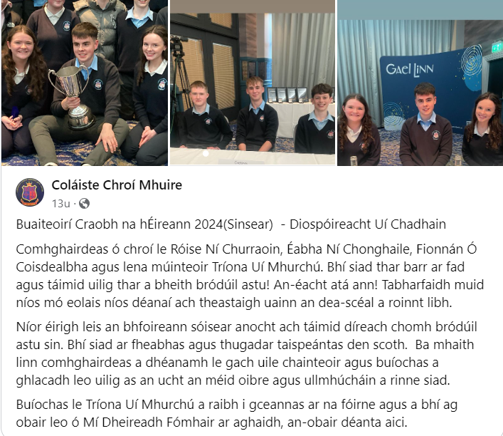 Plean Teanga Chois Fharraige tweet media