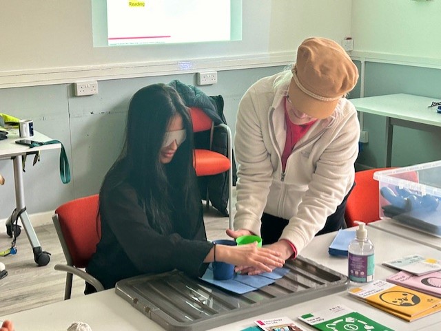 MftCdc's tweet photo. Thanks to Terri and Daisy for the wonderful session delivered yesterday to our North CDC staff on Sight Awareness. We loved it and found it very useful ☺️ @RNIB_campaigns https://t.co/Ruw4rBzpmV