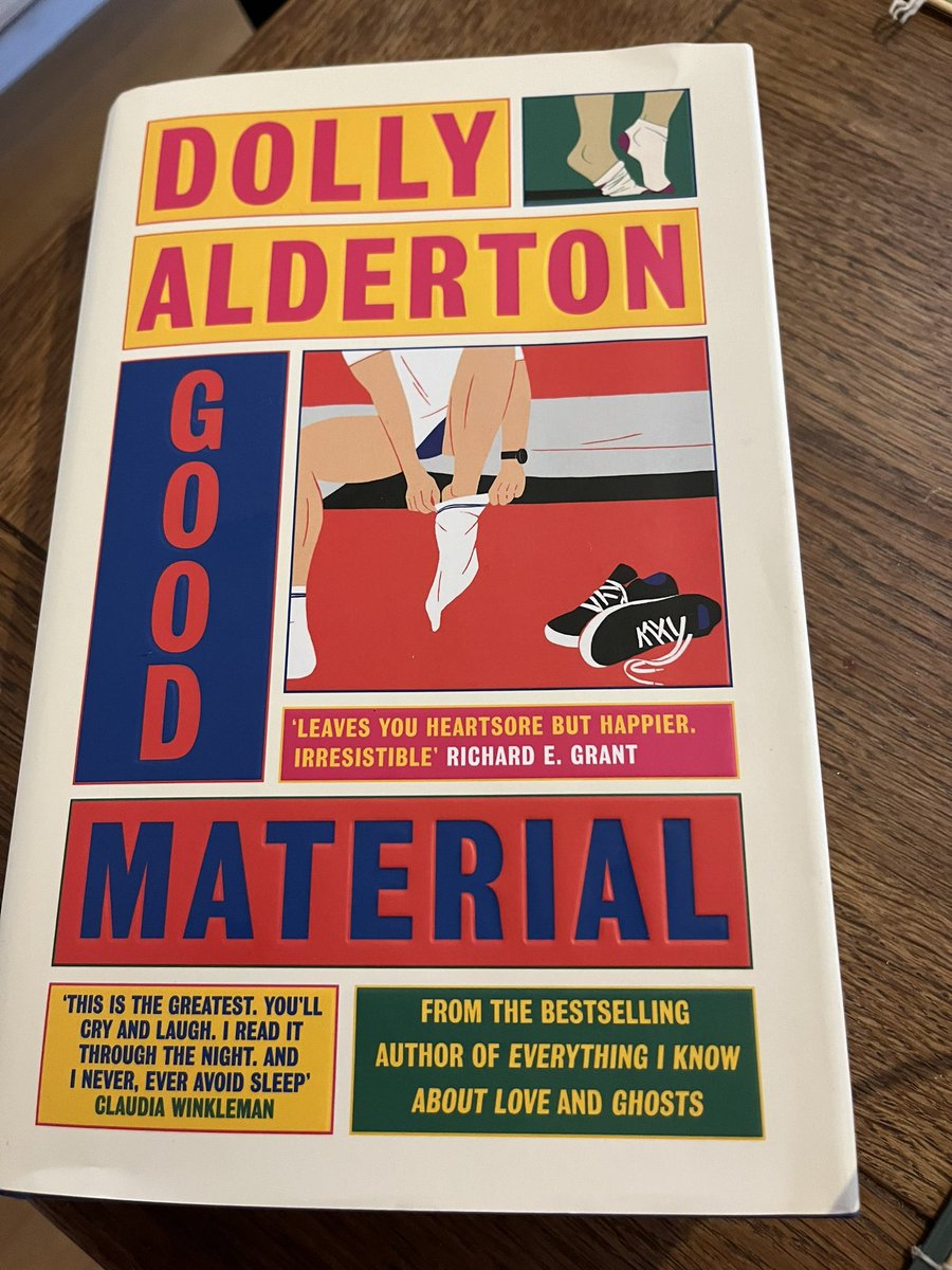 Oh I loved #GoodMaterial by #dollyalderton, heartbreaking and hilarious and utterly readable