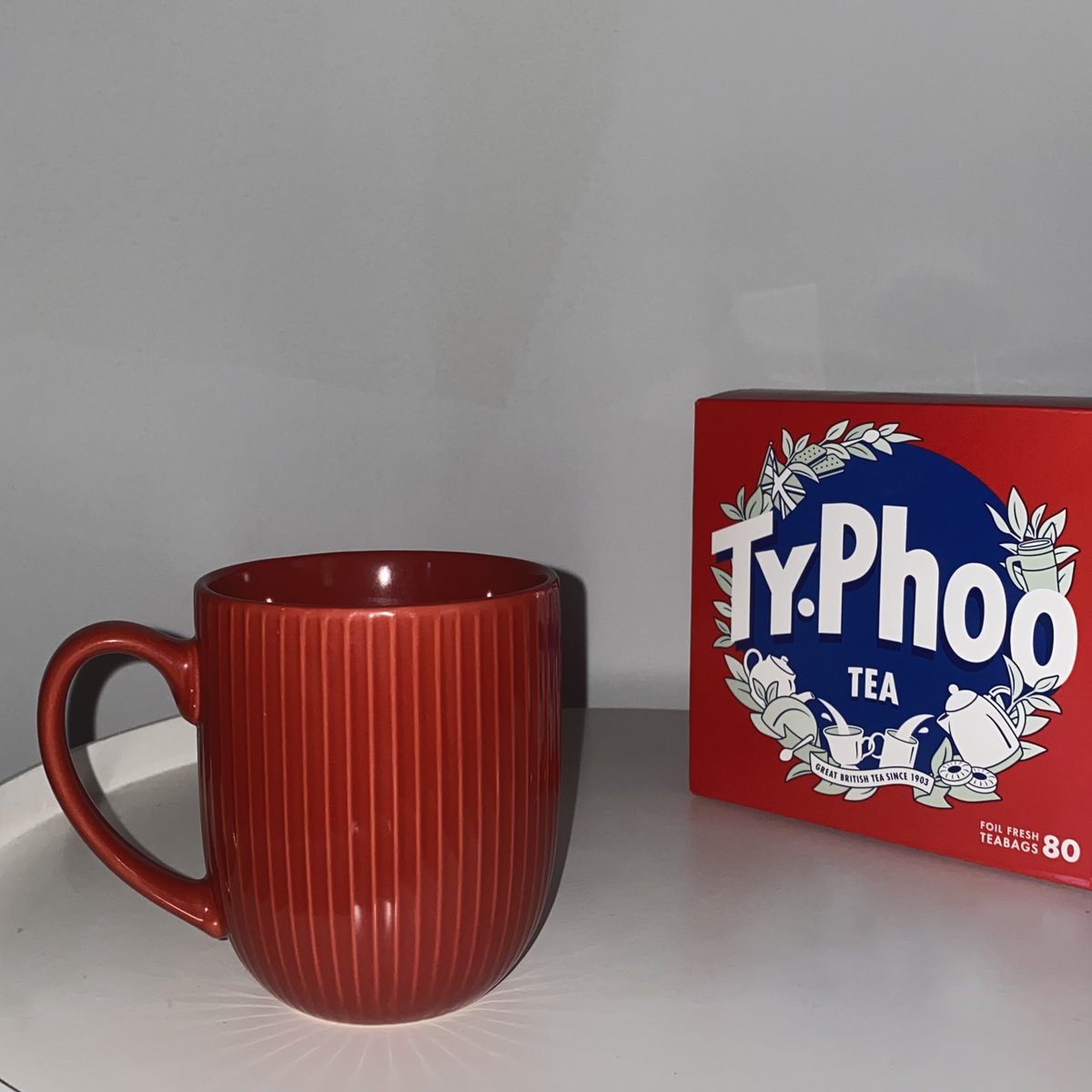 It's thirs-TEA Thursday! Have you had your cuppa yet? #thirsTEAthursday #goodcuppa #TyphooTea