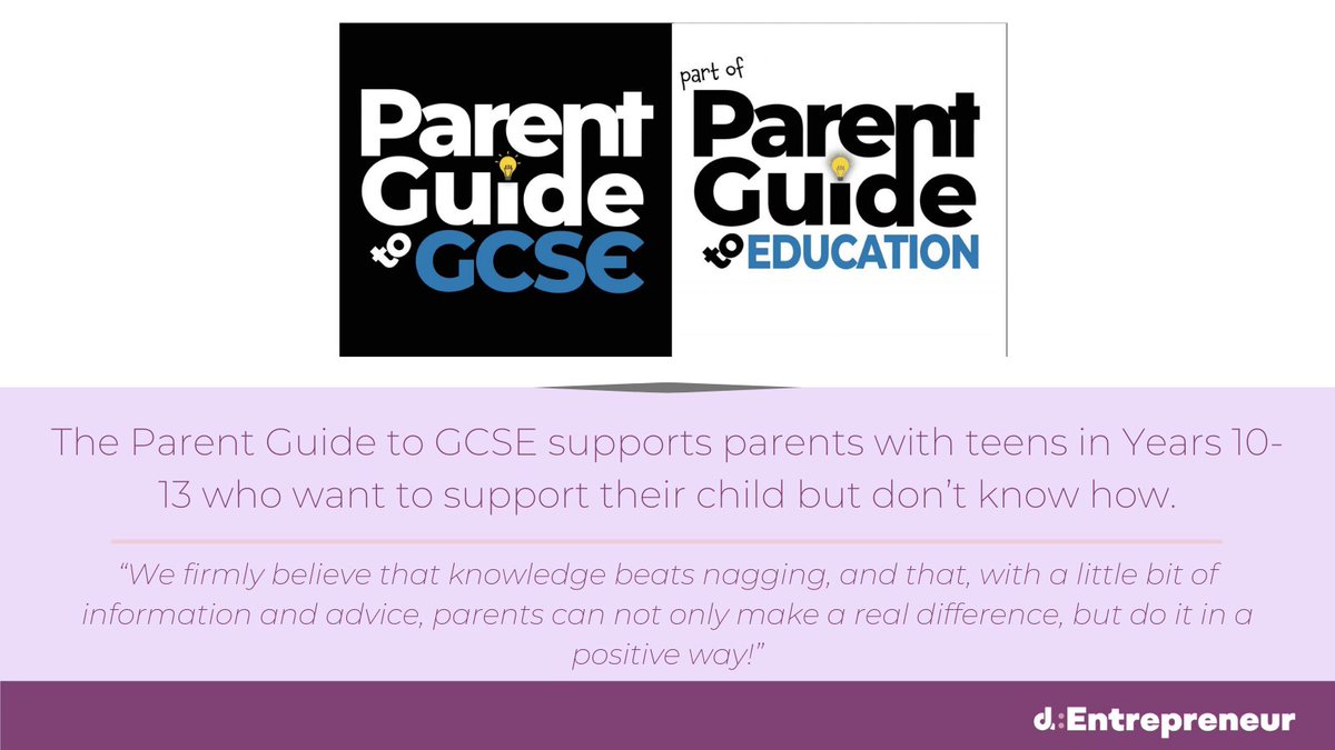 Want to support your teen in years 10-13 but not sure how? @ParentGuideToGCSE firmly believe that knowledge beats nagging, and that, with a little bit of information and advice, parents can not only make a real difference, but do it in a positive way! parentguidetogcse.com