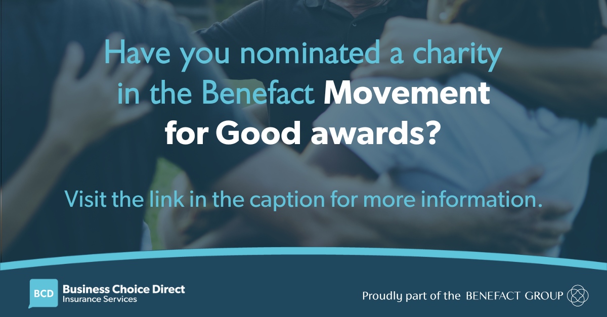 Your chosen charity could win £1,000 in the Benefact Group Movement for Good awards!🎁

It's one nomination per charity, per person. 29th January is the first Movement for Good draw of 2024 - so get nominating:
➡️bit.ly/BCDMFGJanTwitt…

#Charity #Donate #MovementForGood