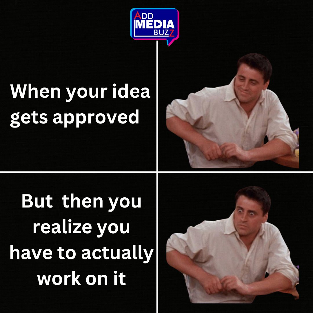 AddMediaBuzz's tweet photo. From the high of 'It's a go!' to the hustle of 'It's a grind.'
The dynamic journey of creative progress. 🚀💼
Can you relate??😭
.
.
.
#AMB #AddMediaBuzz #Instagram #Insta #Posts #stories #Reels #latest #LatestFeature #Feed #CloseFriends #Memes #EngagementBoost #Task https://t.co/xOWKaSYSTl