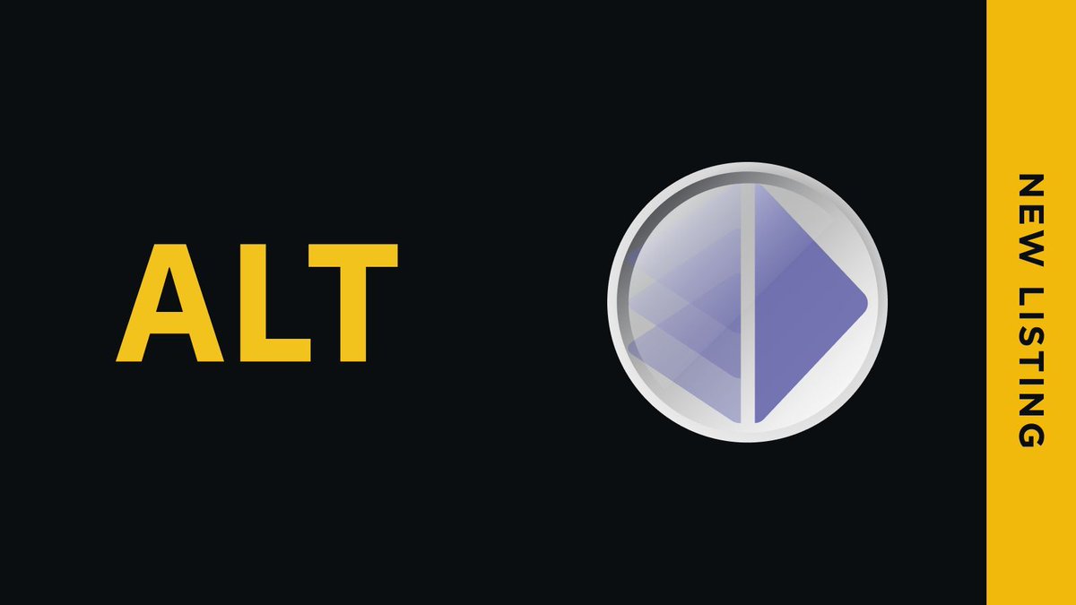 #Binance lists <a href="/alt_layer/">AltLayer</a> $ALT!

Trading is now live ➡️ binance.com/en/trade/ALT_U…