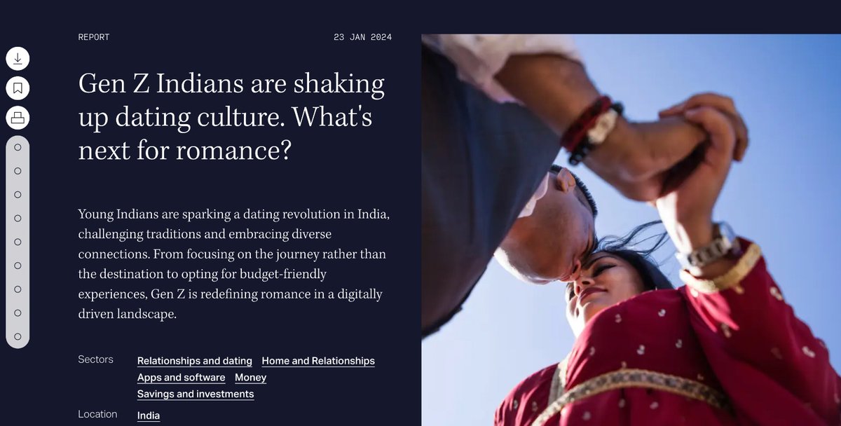 radhikamohta's tweet photo. Featured as an expert on Dating and Relationships in an eight-page report by @dhvanisolani for @Canvas8, a leading consumer insights agency based out of the UK ✨

#LastFirstDate https://t.co/KHtt0EOsvr