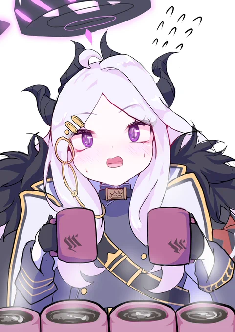 コーヒー100杯でヒナちゃを射止めよ#ブルアカ#空崎ヒナ 
