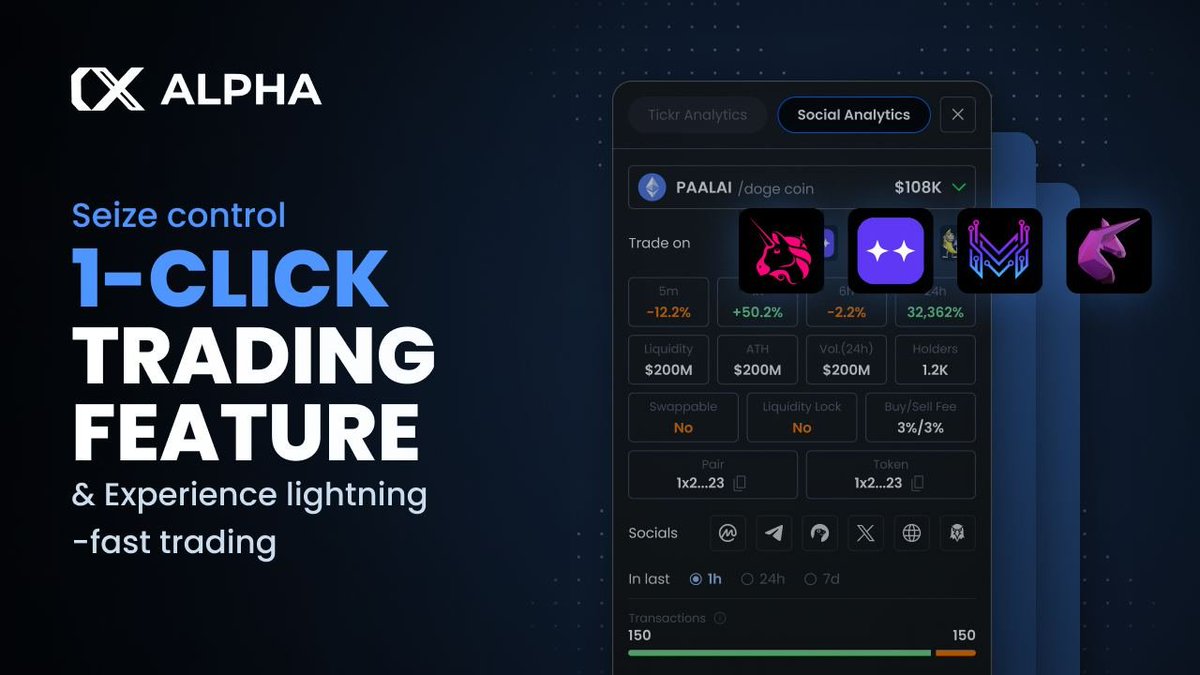 Mimi_Crypt's tweet photo. @Ralvero $XALPHA fam never dies bro! This got an amazing tool that our community gets crazy about ⁉️

Check out the 1-click real time analytics of this AI tool, to make your day easy 

Extension: https://t.co/Eu0lot2WCZ https://t.co/KOTtZDmbDx