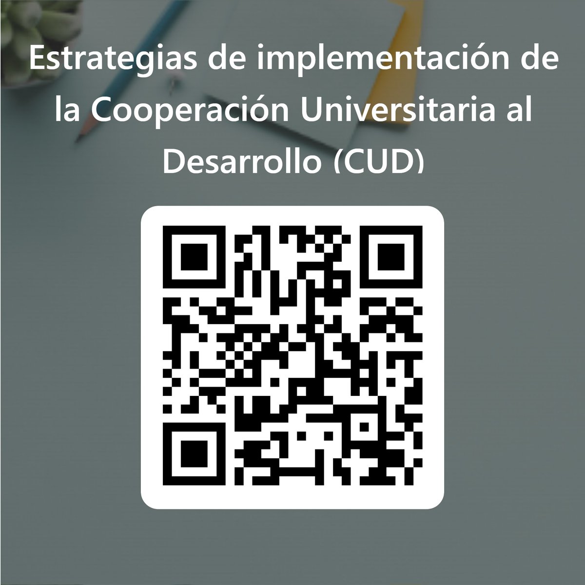 #Cursos_UBU | Si no puedes asistir de forma presencial al curso 'Estrategias de implementación de la CUD en la docencia e investigación', cumplimenta este formulario antes del día 1 de febrero y síguelo en formato online:

forms.office.com/e/uDeppCEbnj