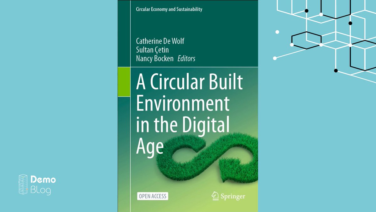 DemoBLogProject's tweet image. The 5 #digitalbuildinglogbooks demonstrated in #DemoBLog are feature in this book (pp. 229-243)!🔖 

Co-edited by our @SultanCETINphd👊

Read the book on #openaccess here👇🔗link.springer.com/book/10.1007/9… #HorizonEU #HorizonEurope