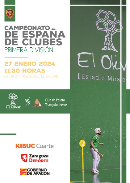 EM_ElOlivar's tweet photo. ✍️ PREVIA | Tercera jornada del Campeonato de España @fepelota de clubes de 1ª División para los pelotaris #ElOlivar

El Olivar 🆚 @trianguloiheste

🗓️ Sábado 27 enero
🕦 11:30h

ℹ️ https://t.co/AKjFQSrzje https://t.co/s3rpasQUvN