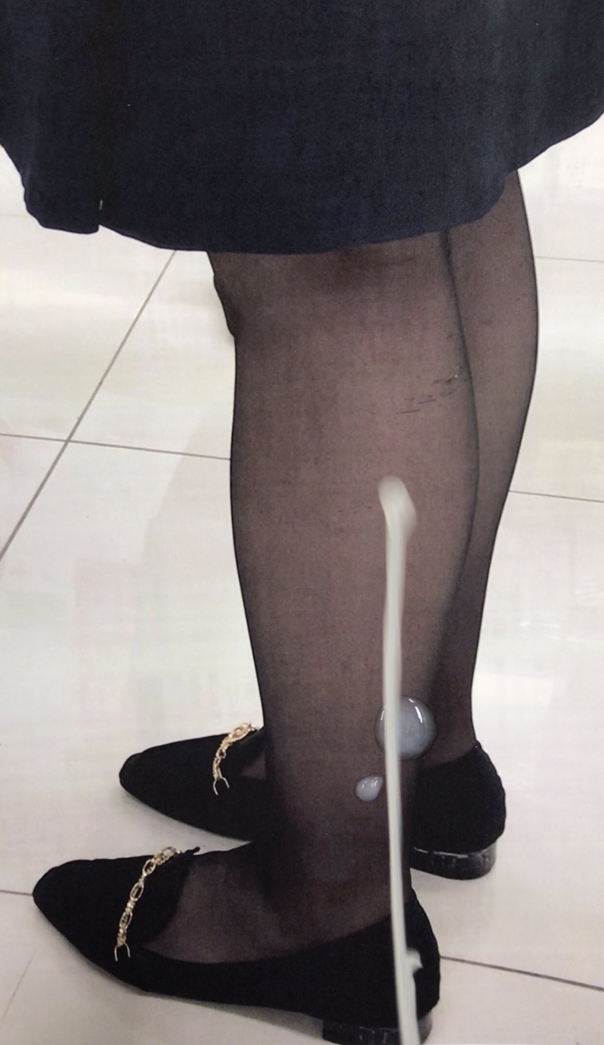 パンプスぶっかけ画像 