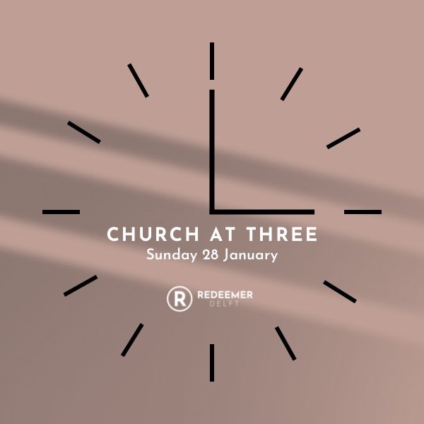 RedeemerDelft's tweet photo. See you this Sunday at Minervaweg 7, Delft at 15:00! https://t.co/o00ekjvr2O