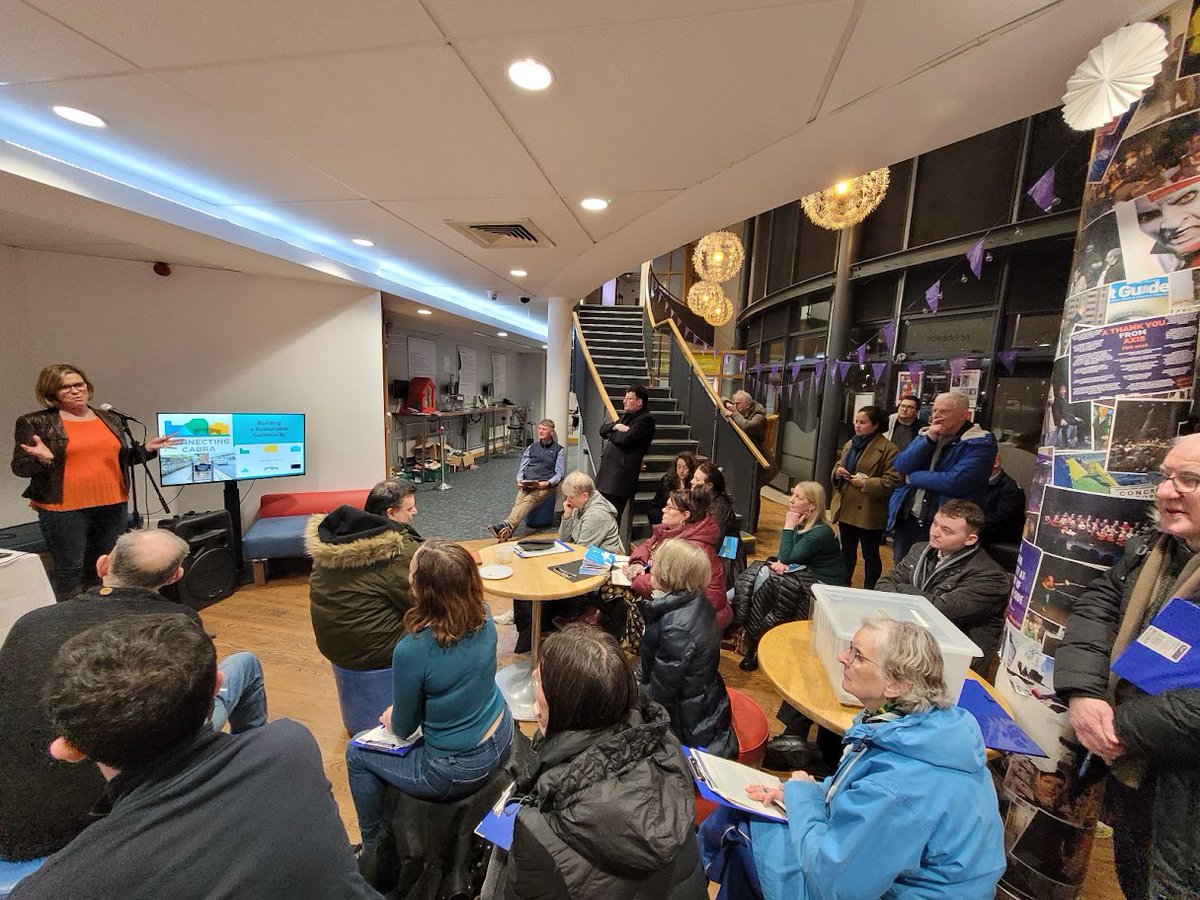 Thank you to everyone who joined us in the @axisBallymun last night to provide feedback on the draft #Decarbonising Zone Plan for the area. We had some great discussion and chats with people living and working in Ballymun! #ThisisClimateActionBallymun