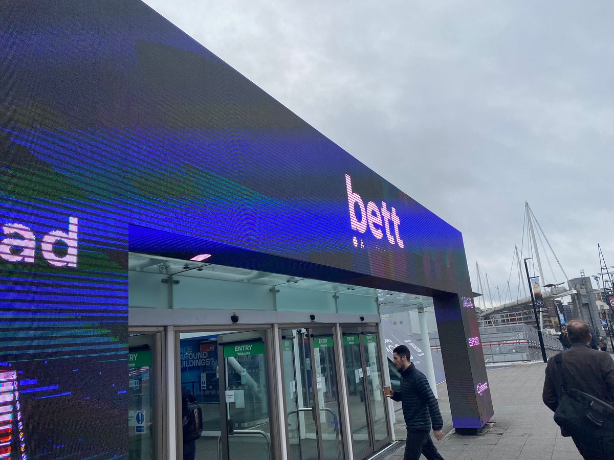 Some of our Digital Strategy group were up super early this morning to head over to <a href="/Bett_show/">Bett Global</a>
looking at new ways to improve the education experience through the use of technology. Can't wait to hear what they discover for the future of all children and education.
