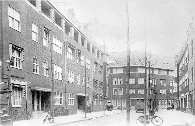 Our organisation was first established at 16 Jan Van Eijckstraat, Amsterdam. This street was the home and workplace of our earliest staff members, including the Wiener family During the Holocaust, 90 Jewish residents of that street were murdered 📷 Jan Van Eijckstraat c. 1930s