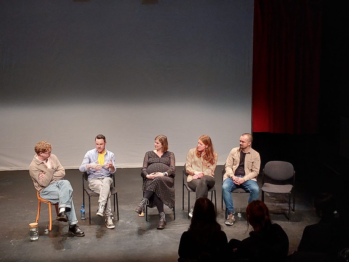 Maeve Delargy (@maevedelargy) on Twitter photo Was great to be on the post-play panel yesterday. Do book in to see this play! It’s an important topic obviously but it’s also a masterful performance. Not only did he write it but he also plays every part, sings and dances. What a talent. Bring tissues! 😭 <a href="/projectarts/">Project Arts Centre</a> Was great to be on the post-play panel yesterday. Do book in to see this play! It’s an important topic obviously but it’s also a masterful performance. Not only did he write it but he also plays every part, sings and dances. What a talent. Bring tissues! 😭 <a href="/projectarts/">Project Arts Centre</a>
