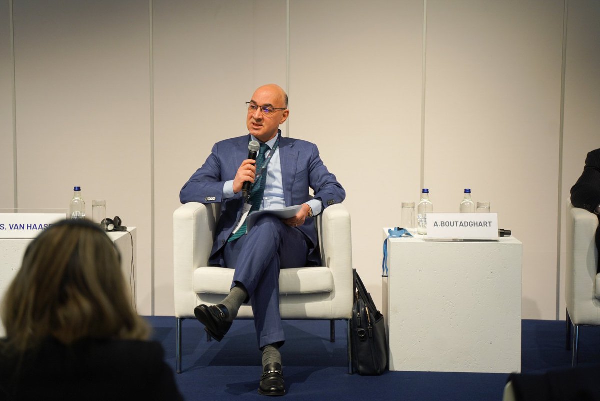 uclg_org's tweet image. 🔵#GFMD14 Table Ronde 6 sur la Gouvernance Multi-niveaux  

A. Boutadghart, représentant permanent adjoint au Maroc souligne
leur collaboration entre ministères, #CollTer et autres vers le gestion efficace migratoire de manière sûre, ordonnée et régulière, et d'asile.