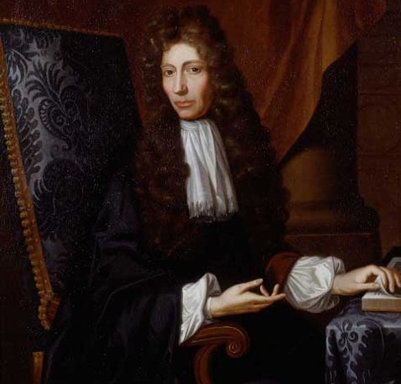 RSocPublishing's tweet photo. Robert Boyle FRS was born #OnThisDay in 1627. He is regarded as one of the founders of modern chemistry and was a founding member of @royalsociety. Read more about him, including some of his work published in #PhilTrans, in our archive: https://t.co/oXrwo09RdX #HistSci https://t.co/UbrvYE62SR