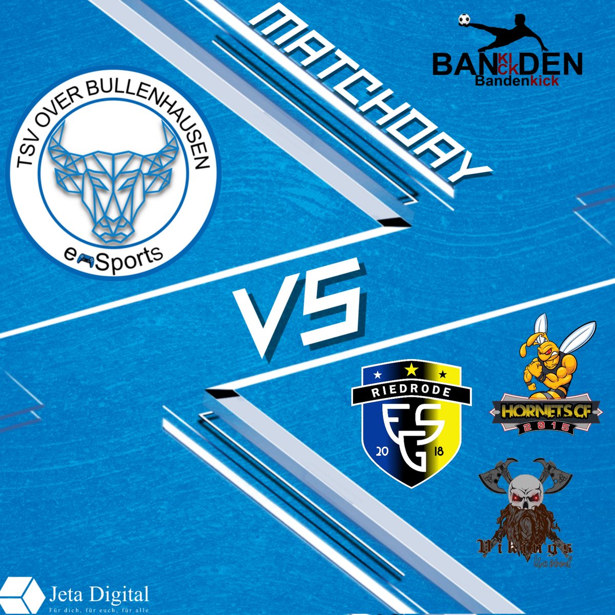 Tsv-over-bullenhausen-esport (@tsvesport) on Twitter photo Gestern war #Matchday in der Proclubs Liga1 vom <a href="/bandenkick/">Bandenkick</a>
Gegner waren:
Vinings United
Fsg Riedrode
Hornets CF
Zusätzliche Verlinkung:
<a href="/CDesigns_de/">CDesigns</a>
<a href="/MagazineClubs/">eSports Magazine Pro</a>
Partner:
#jetadigitalde
#NVIT
#simongaute_finanzmentor Gestern war #Matchday in der Proclubs Liga1 vom <a href="/bandenkick/">Bandenkick</a>
Gegner waren:
Vinings United
Fsg Riedrode
Hornets CF
Zusätzliche Verlinkung:
<a href="/CDesigns_de/">CDesigns</a>
<a href="/MagazineClubs/">eSports Magazine Pro</a>
Partner:
#jetadigitalde
#NVIT
#simongaute_finanzmentor
