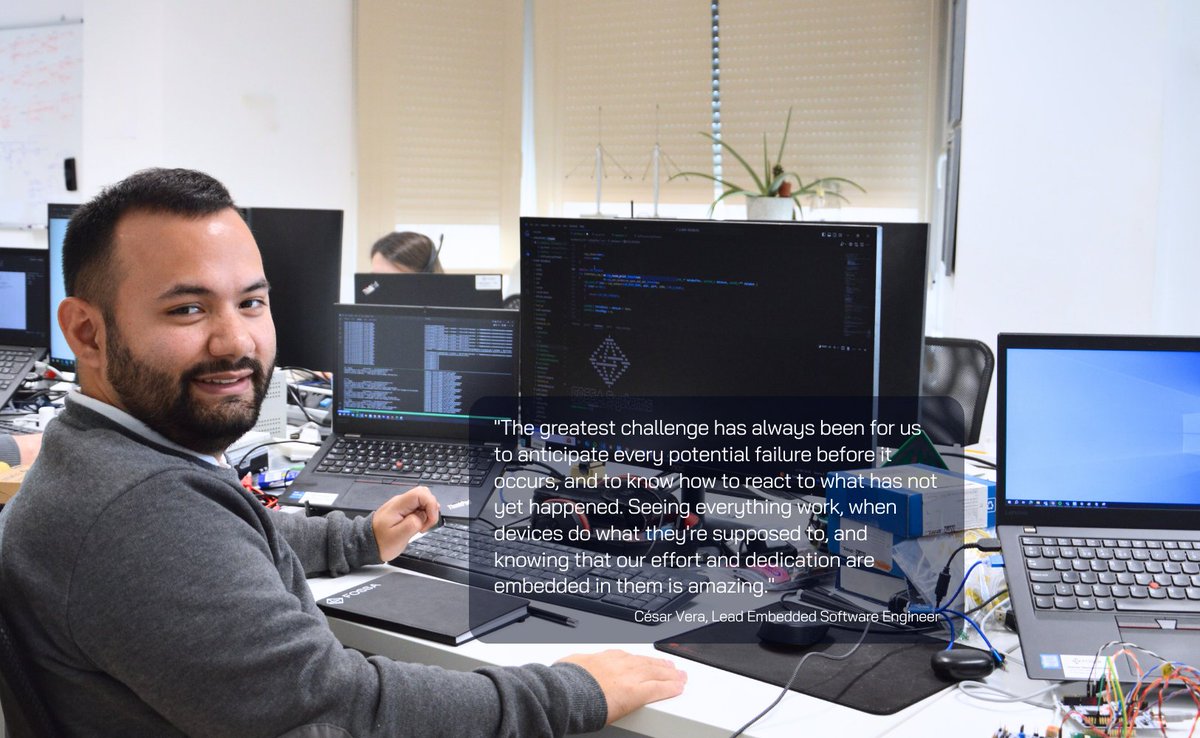 FossaSys's tweet image. Curious about life at FOSSA? Dive into the perspectives of our Embedded Software team. Hear about the challenges, achievements, and the things that make their work joyful. Step into the world of FOSSA with us! #FOSSAInsights #EmbeddedSoftware